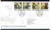 1992 GB FDC First Day Cover - English Civil War - Ref 474 - 1991-2000 Decimal Issues