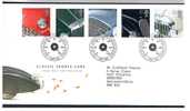 1996 GB FDC First Day Cover - Classic Sports Cars - Ref 474 - 1991-2000 Decimal Issues