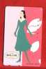 Japan Japon Telefonkarte Phonecard -  Comachi  Women Frau Femme Girl Parfum Kosmetik Perfume - Perfume
