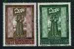 Vaticano-1956-San Giovanni-U.214/15-Nuovo TL - Unused Stamps