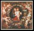 Rubens, Paraguay Sc1879 Painting ( Pintura, Gemälde, Peinture ), Madonna & Child - Rubens