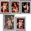 Rubens, St. Thomas & Prince Sc469-73 Painting ( Pintura, Gemälde, Peinture ), Madonna... - Rubens