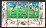 Jamaica     Cricket Club    Set (Strip Of 3)  SC# 266-68a MNH** - Jamaica (1962-...)