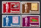 Jamaica        "Stamps On Stamps"         Set    SC# 457-60  MNH** - Jamaica (1962-...)