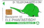 Germany - K621  06/93 - 9.000ex - Privat Chip Card - Ele-Phantastisch - Elephant - Elefant - Dresdner Bauspar AG - K-Series: Kundenserie
