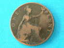 1900 - 1 Penny / KM. 790 ( For Grade, Please See Photo ) ! - D. 1 Penny