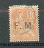 FR 116 - YT FM 1 Obli - Military Postage Stamps