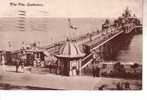 CPA.  EASTBOURNE.    The Pier.   1917.   (animée) - Sonstige & Ohne Zuordnung