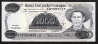 NICARAGUA  P150   500.000 CORDOBAS / 1000   CORDOBAS    1987   UNC. - Nicaragua