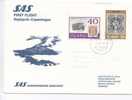 Iceland First SAS Flight Reykjavik - Copenhagen 13-6-1978 - FDC