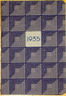 1935 Agenda Publicitaire ORIGINAL état Exceptionnel Sirop De Deschiens - Manifesti