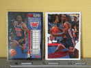 *Carte  Basketball US 1992/93/94/95/96 - Sleepy FLOYD - N° 328 - 2 Scan - New Jersey Nets