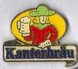 Kanterbrau, Le Logo Avec L'homme - Bierpins