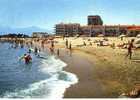 CPSM. SAINT CYPRIEN PLAGE. LA PLAGE ET LES NOUVELLES RESIDENCES. DATEE 1977. FLAME. - Saint Cyprien