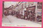 TOURNAN    Rue De Provins  Galeries Nouvelles  Café De L'Union  Huiles Motrix Mson  BERTRAND - Tournan En Brie