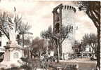 Sisteron Monument Aux Morts Vieille Tour Et L'hotel Du Cours , Ed Mar Nice - Sisteron