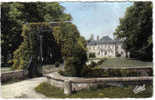 Carte Postale 91.  Angerville  Et Le Chateau D´Arnouville  Trés Bau Plan - Angerville