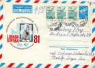 Carta Aerea Entero Postal RUSIA  1981. Tema Espacio. - Russie & URSS