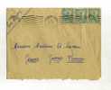 - TUNISIE 1930/55 . AFFRANCHISSEMENT COMPOSE SUR ENVELOPPE DE 1950 POUR LA FRANCE . - Cartas & Documentos