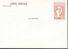 EXPOSITION PHILEX FRANCE ENTIER POSTAL CARTE LETTRE 2216 - Cartes Postales Repiquages (avant 1995)