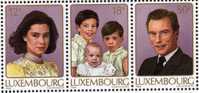 BMA JUVALUX Familie Des Großherzog Luxemburg 1196/8+ Block 15 ** 13€ - Muttertag