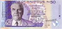 MAURICE  50 Rupees   Emission De 1999  Pick 50a     ***** BILLET  NEUF ***** - Mauricio