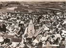 Sergines, Vue Aérienne Le Centre Du Bourg Et L'église , Ed Lapie - Sergines