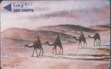 # BAHREIN 12 A Camel Caravan 200 Gpt 01.90 Tres Bon Etat - Bahrain