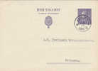 Sweden-1946 Used Prepaid Post Card - Ganzsachen