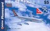 # AUSTRALIA 138 1920-1995 Qantas 75 Years - Boeing 707 - 138B -avion,plane- ,tres Bon Etat - Australia