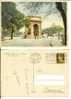 Torino: Monumento Dell' Artigliere E Monte Cappuccini. Particolare Cartolina Viaggiata 1936 - Otros Monumentos Y Edificios
