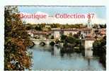 16 - CONFOLENS - LE PONT VIEUX - THEOJAC 106-14- CPSM 9x14 & DOS VISIBLE - Confolens