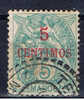 F+ Marokko 1902 Mi 11 - Used Stamps