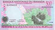 RWANDA   500 Francs  Daté Du 01-12-1998  Pick 26     ***** BILLET  NEUF ***** - Ruanda