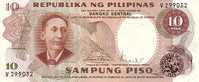 PHILIPPINES   10 Piso  Non Daté (1969)  Pick 144b  Signature 8    ***** BILLET  NEUF ***** - Philippines