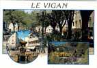 30 - LE VIGAN - Diverses Vues - Détail Au Dos - Le Vigan