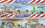 USA NYNEX HOLOGRAPHIQUE  PUZZLE 4 CARDS ELLIS ISLAND SET MINT NEUF SERIE 4 CARTES - [1] Tarjetas Holográficas (Landis & Gyr)