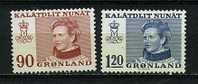 Groenland  ** N° 78/79 - Effigie De La Reine Margrethe II - Other & Unclassified