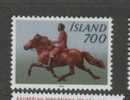 ISLANDE Yvert 539 Neuf ** MNH Cheval équitation - Autres & Non Classés