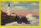 Portland Headlight, Lighthouse, Portland, Maine.  1930-40s - Portland