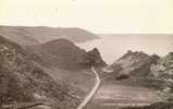 Britain United Kingdom - Lynton, Valley Of Rocks Old Postcard [P278] - Lynmouth & Lynton