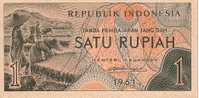 INDONESIE   1 Rupiah  Daté De 1961   Pick 78     ***** BILLET  NEUF ***** - Indonesien