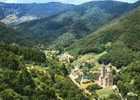 CPSM. MURBACH. VUE AERIENNE. EGLISE ABBATIALE XIIEME. DATEE 1979. - Murbach