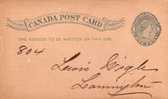 CANADA ENTIER POSTAL THE CANADIAN MUTUAL TORONTO - 1860-1899 Regno Di Victoria