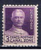 US+ Panama Kanalzone 1934 Mi 96 - Zona Del Canale / Canal Zone