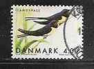 DENMARK  - FAUNA - BIRDS - OISEAUX - Yvert # 1222 - VF USED - Used Stamps