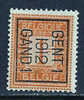 PO 30  Sans Bandelette Dominicale - Typo Precancels 1912-14 (Lion)