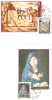 33298)n°2 Cartoline Illustratorie Serie A. Da Messina E A.soffici Con 520£ E 170£ + Annullo - Nuove - Kunstvoorwerpen