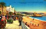 NICE  LA  COTE D' AZUR   CASINO  PHOTOCHROME  ADIA POSTCARD UNUSED CARTOLINA NON VIAGGIATA COME DA FOTO - Casinos