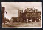 1927 Real Photo Postcard Guildhall & St John's Church Peterborough Cambridgeshire - Ref 495 - Huntingdonshire